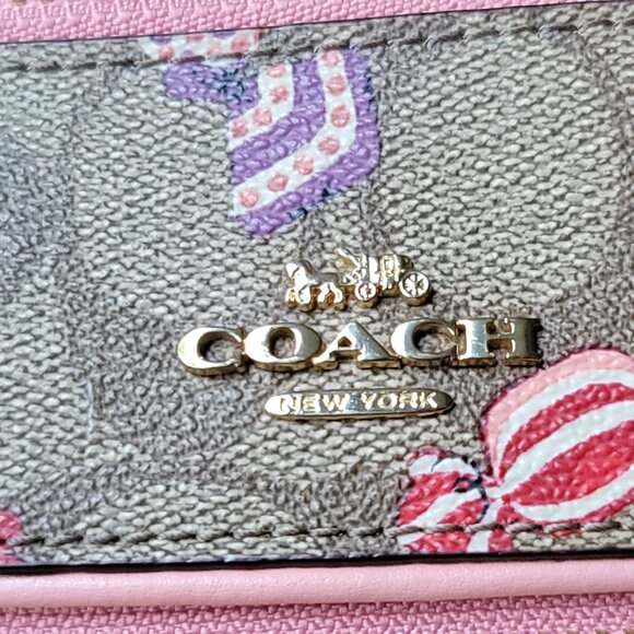 Coach Rowan C1392 Rare Candy Pattern Pouch Bag - Picture 3 of 6